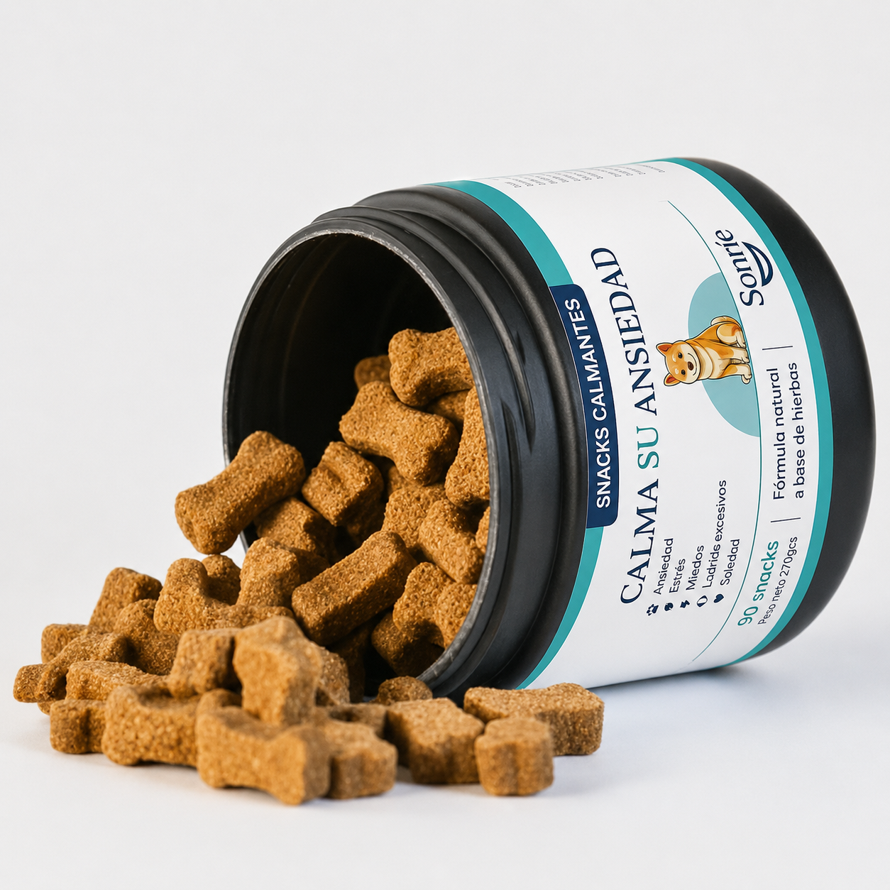Sonríe — Snack Calmante para Perros