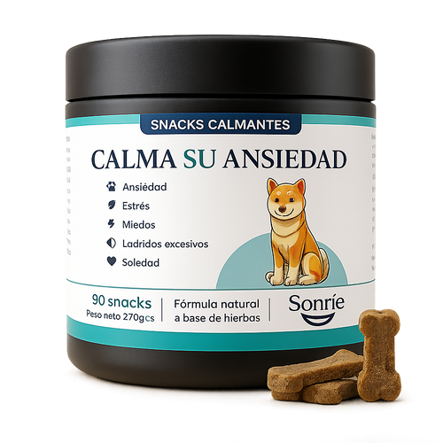 Sonríe — Snack Calmante para Perros