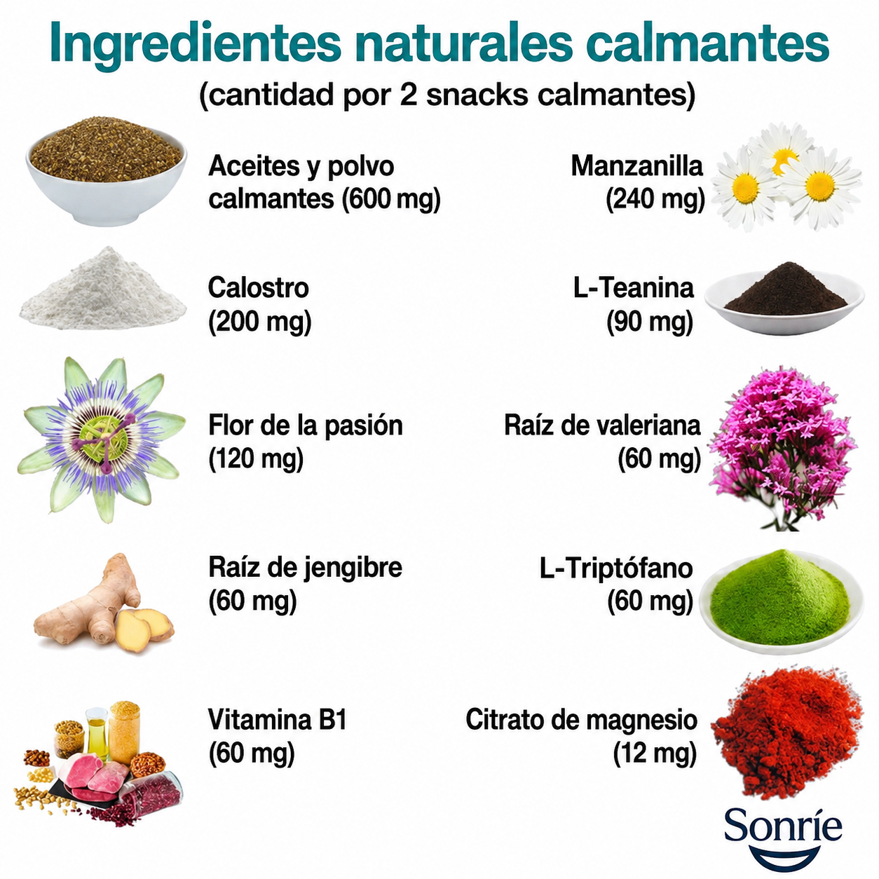 Sonríe — Snack Calmante para Perros