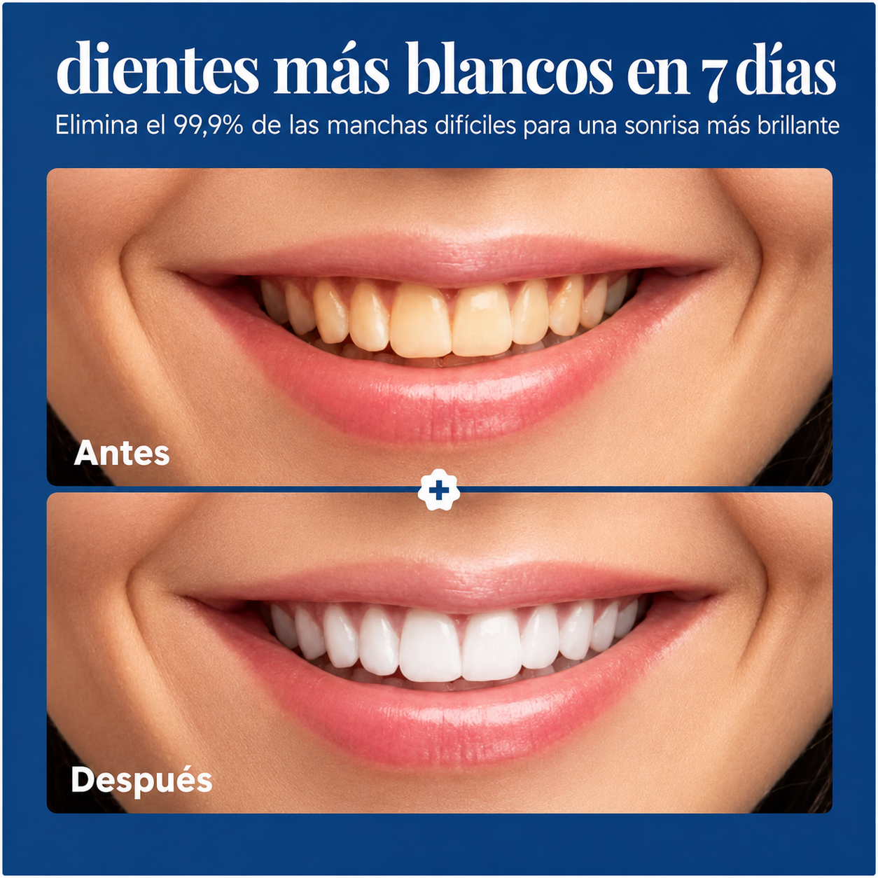 Sonríe — Polvo Blanqueador Dental