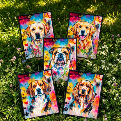 Retrato de Mascota Personalizado - Creado por Benja